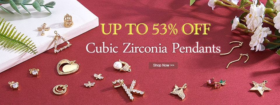 Cubic Zirconia Pendants UP TO 53% OFF