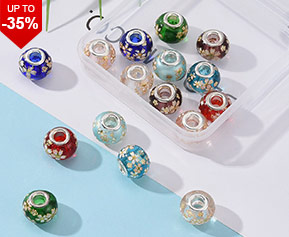 Glass European Beads