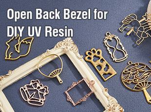 Open Back Bezel for DIY UV Resin