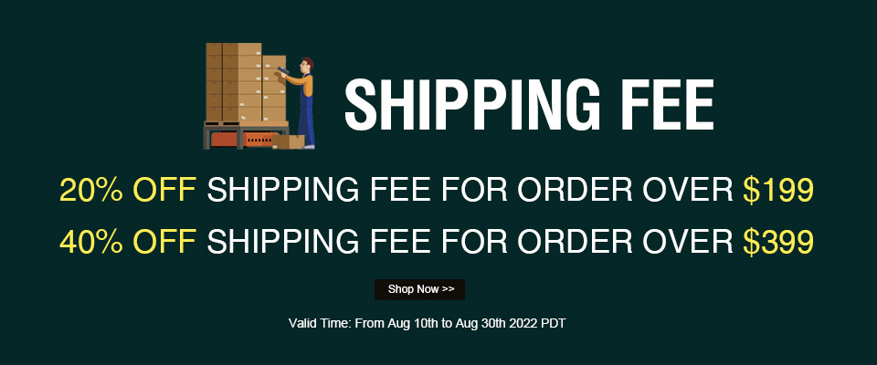 Free Shipping Up to 40% OFF