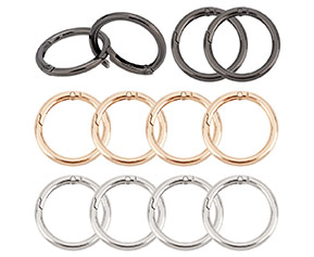 Spring Gate Rings