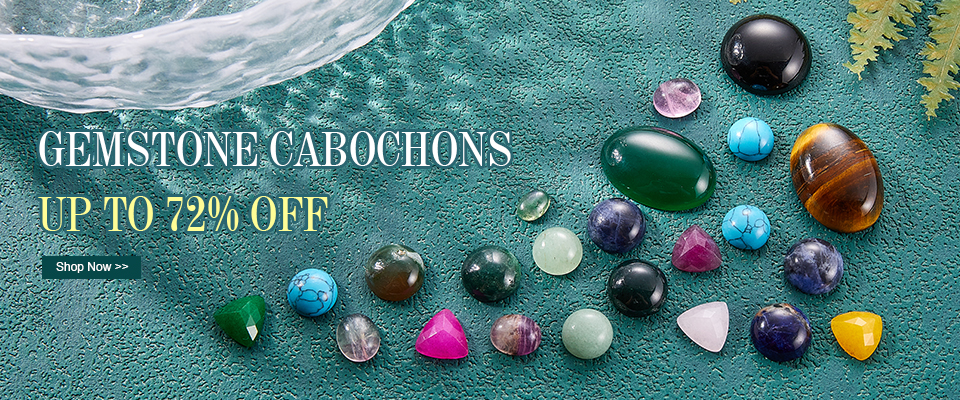 Gemstone Cabochons UP TO 72% OFF
