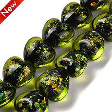 Foil Glass Beads