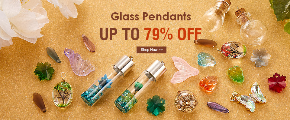 Glass Pendants UP TO 79% OFF