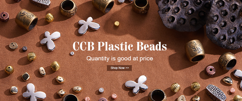 CCB Plastic Beads---Quantity is good at price
