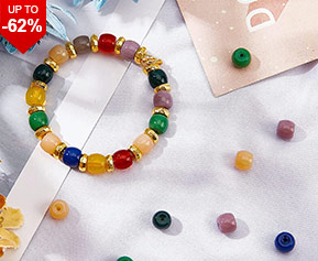 Imitation Jade Glass Beads