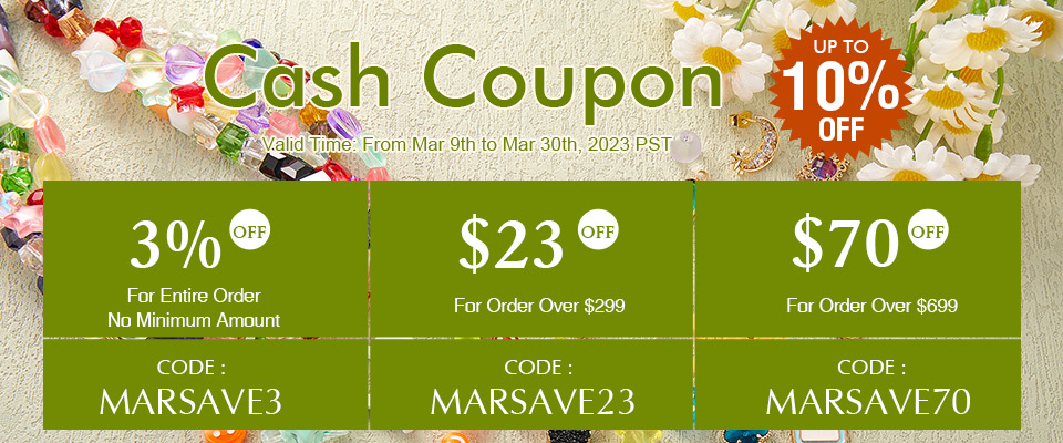 Up to 10% OFF Cash Coupon