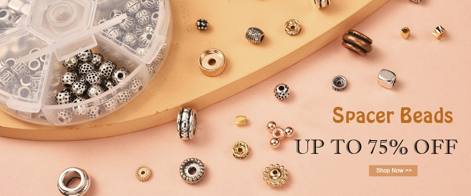 Spacer Beads UP TO 75% OFF