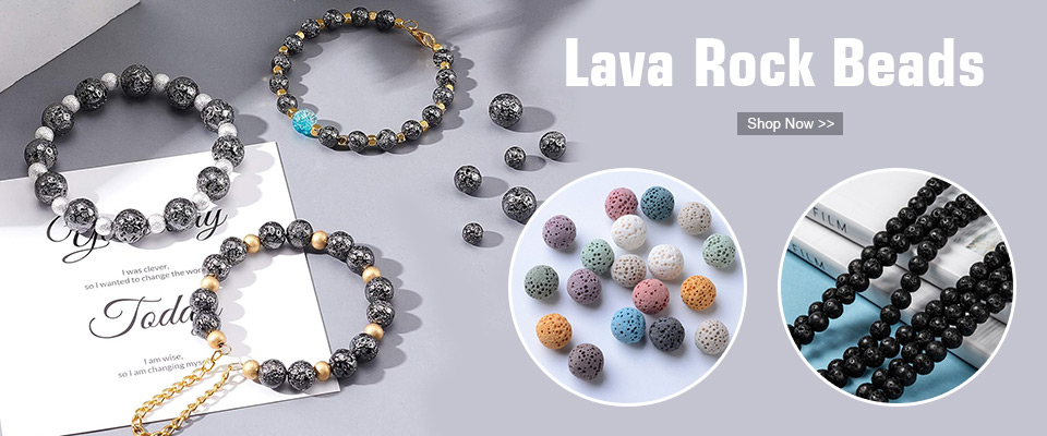 Lava Rock Beads