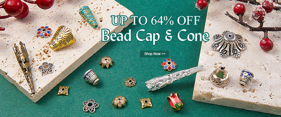 Bead Cap & Cone UP TO 64% OFF